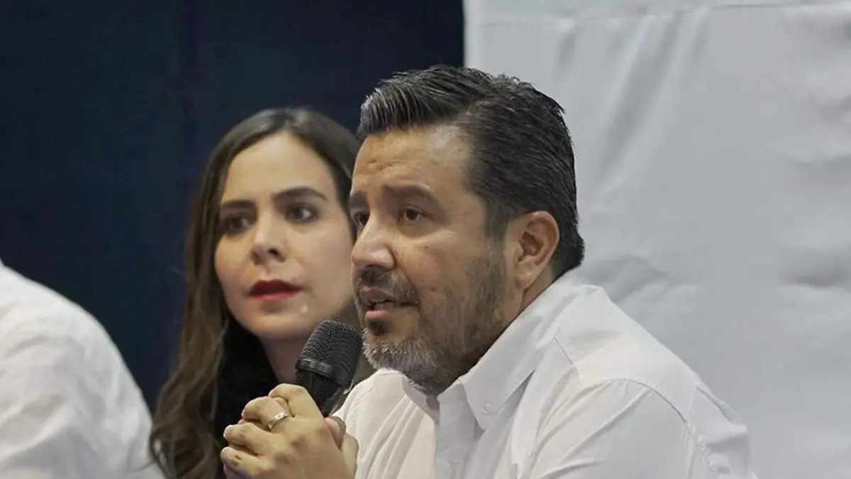 Dirigente del Partido Acción Nacional (PAN) en el municipio de Puebla, Jesús Zaldívar Benavides